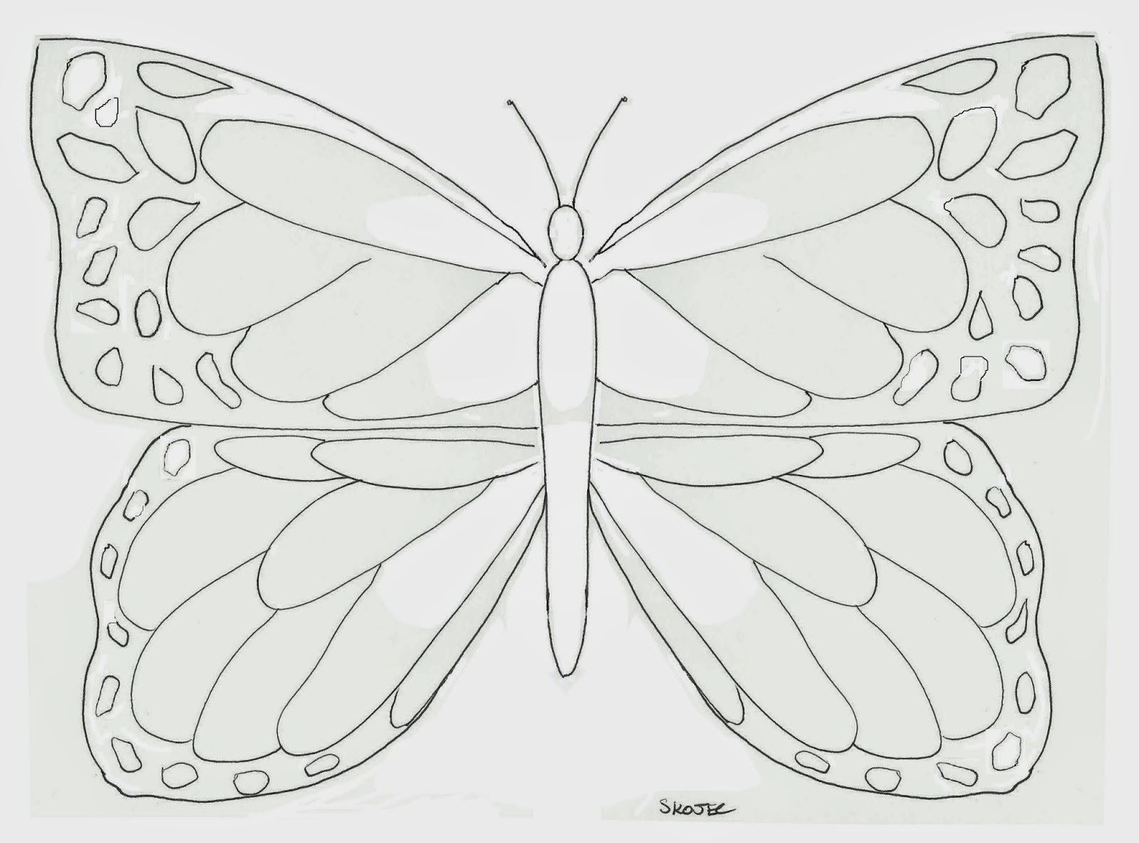 Art Class Ideas Butterflies