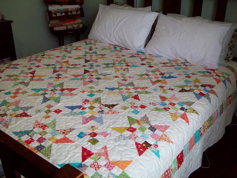 Lizzie the quilter My scrap jar quilt