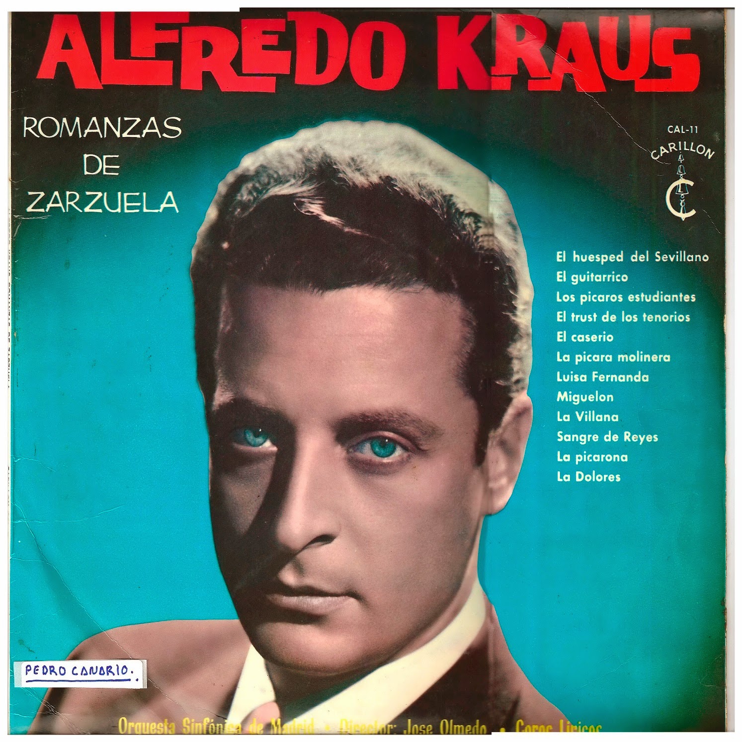 MEDELLIN ANTIGUO Y SU MUSICA ALFREDO KRAUS Romanza de Zarzuela