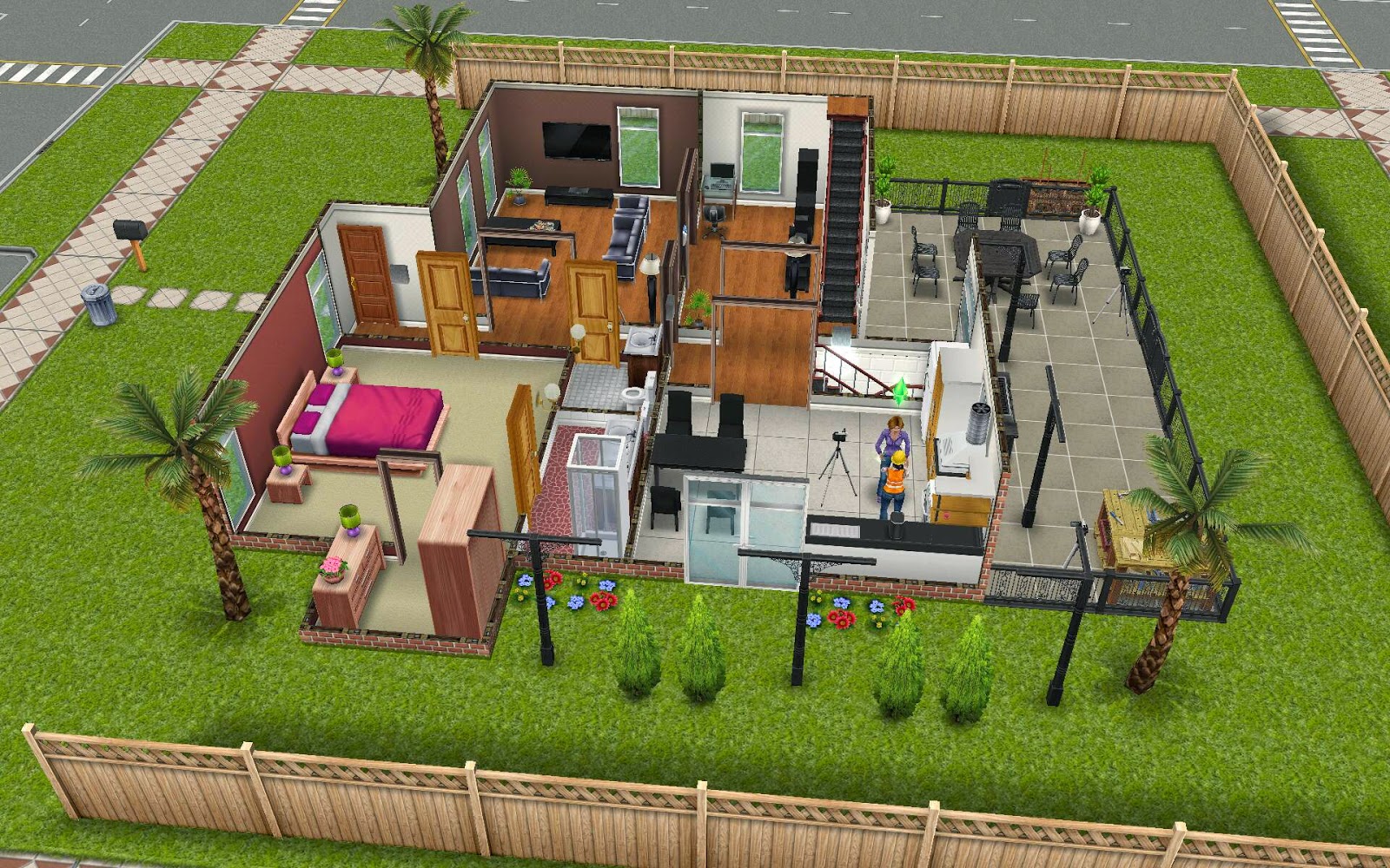 Sims Freeplay House Ideasl