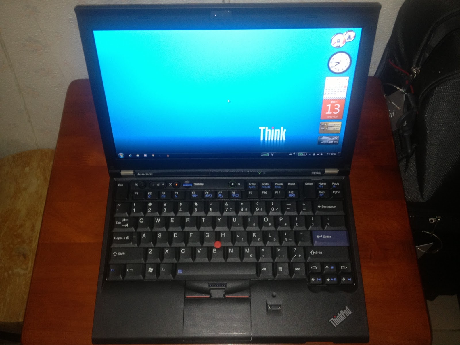 三太子上身的痴漢水球2 0 Thinkpad X230 改 不圖今日復見漢官威儀