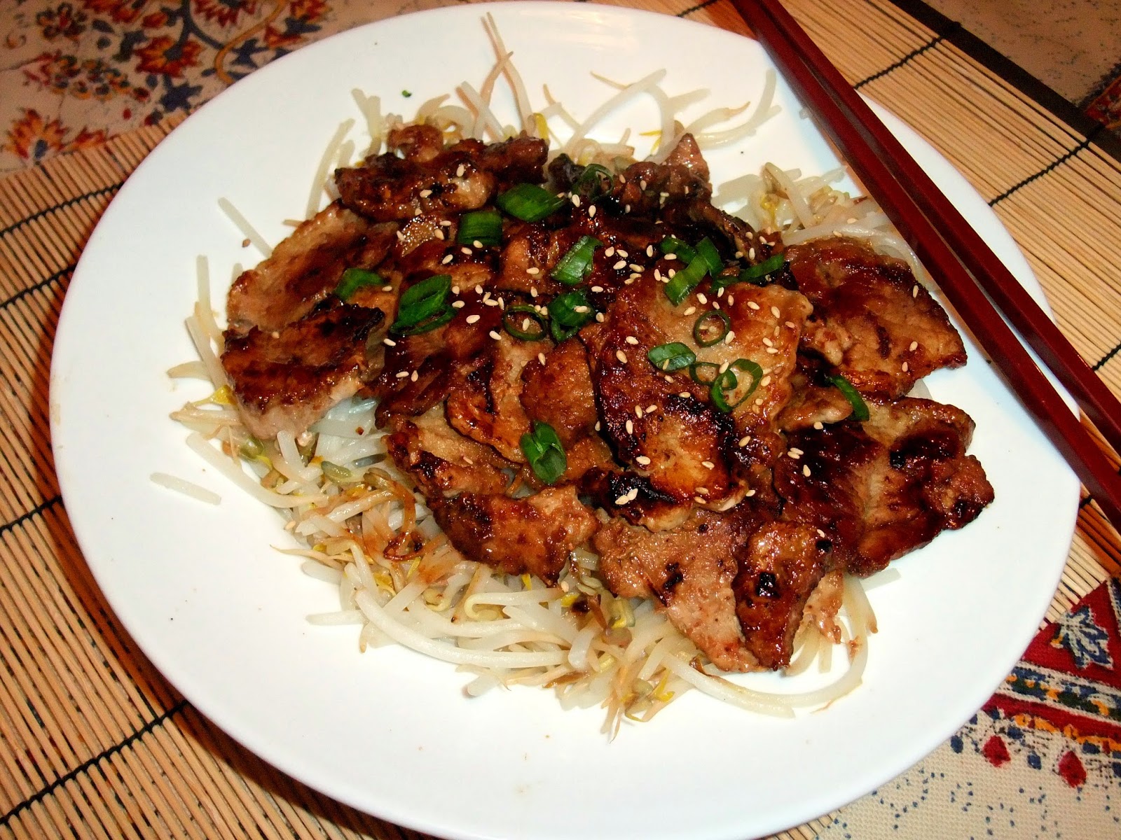 Susan's SavourIt! Japanese Ginger Pork (Shoga Yaki) and Aromatic Pork
