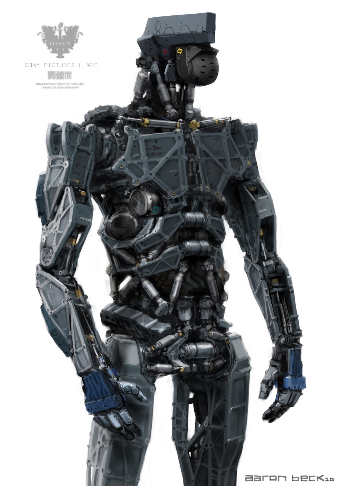 swat_bot_01_AB.jpg (1131×1600) Robots concept, Robot concept art