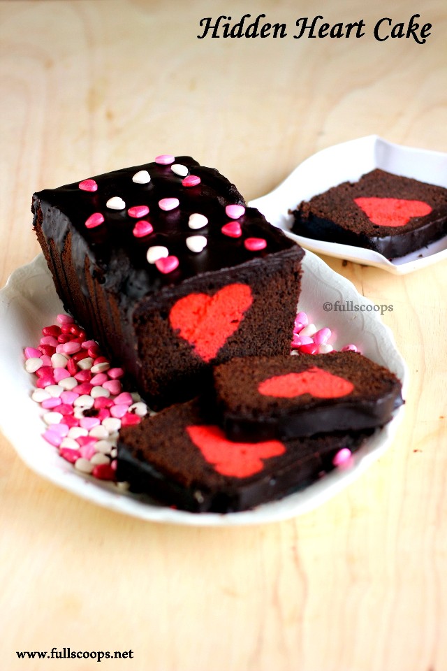 Surprise Inside Heart Cake Hidden Heart Cake Full Scoops A food