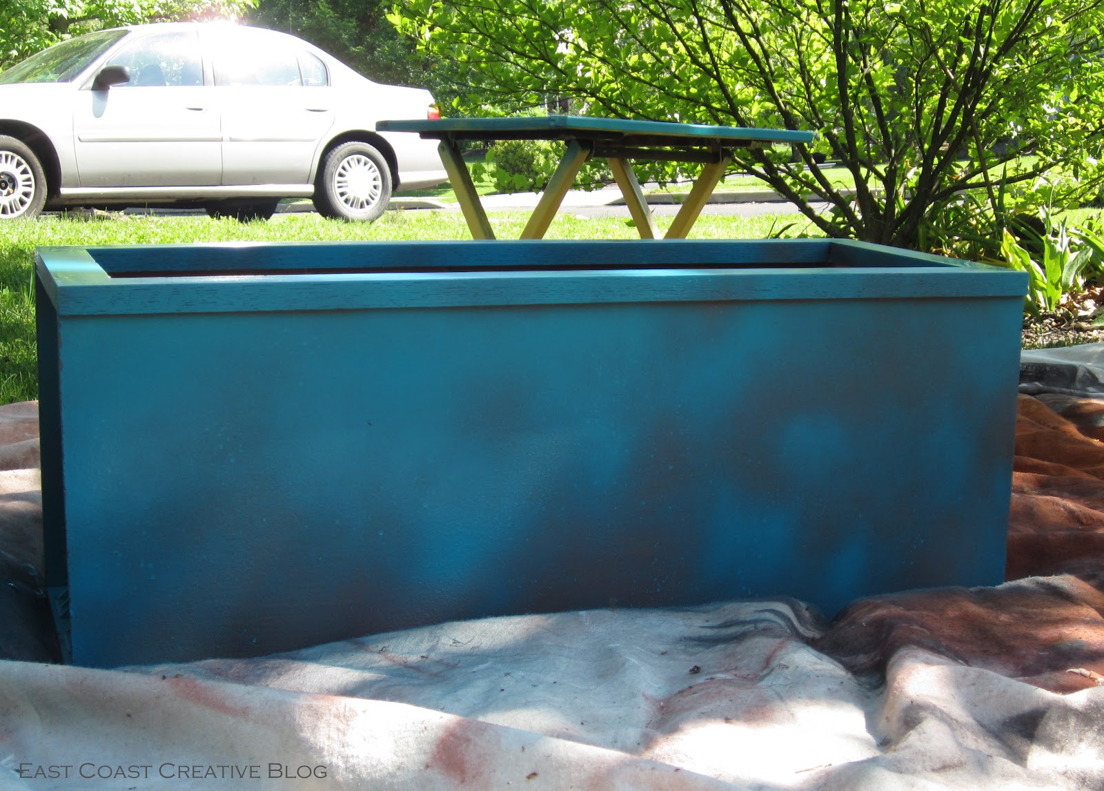 How To Turn an Old into a Planter Box