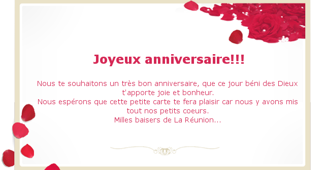 Texte 1 Er Anniversaire Bebe