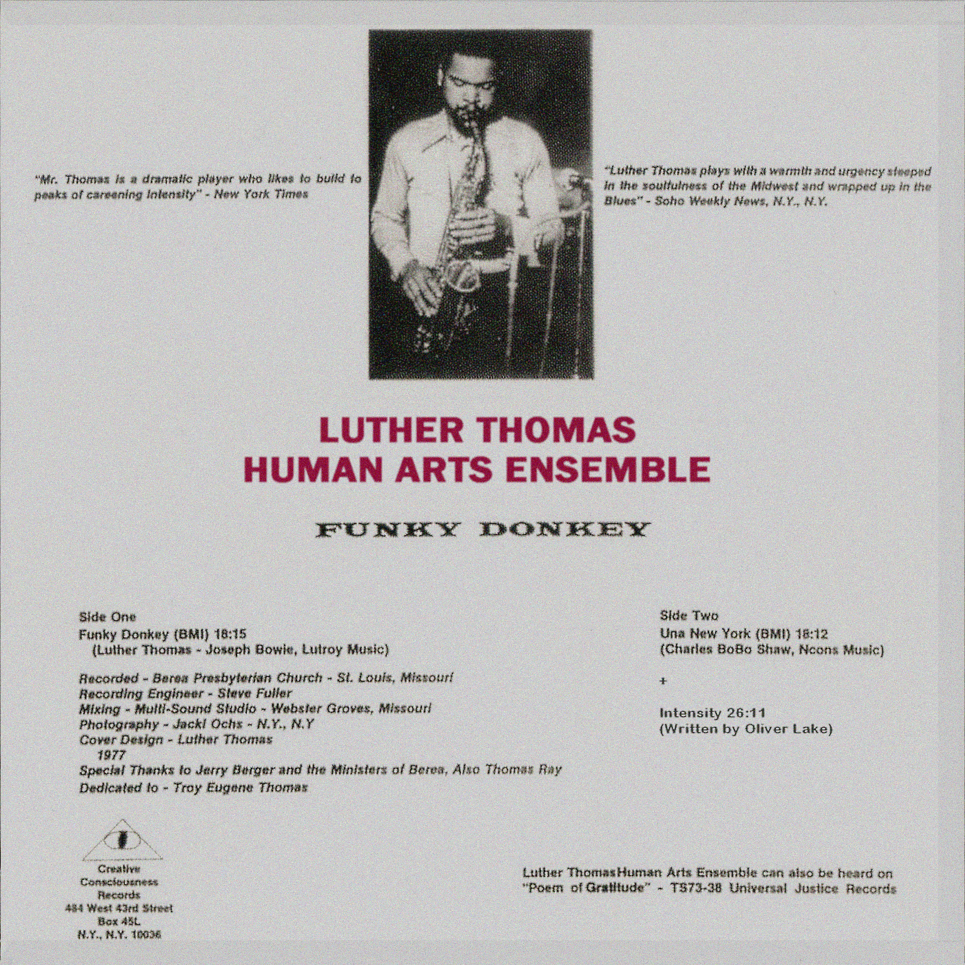 Charles Bobo Shaw Lester Bowie Bugle Boy Bop Charles Bobo Shaw Lester Bowie Bugle Boy Bop
