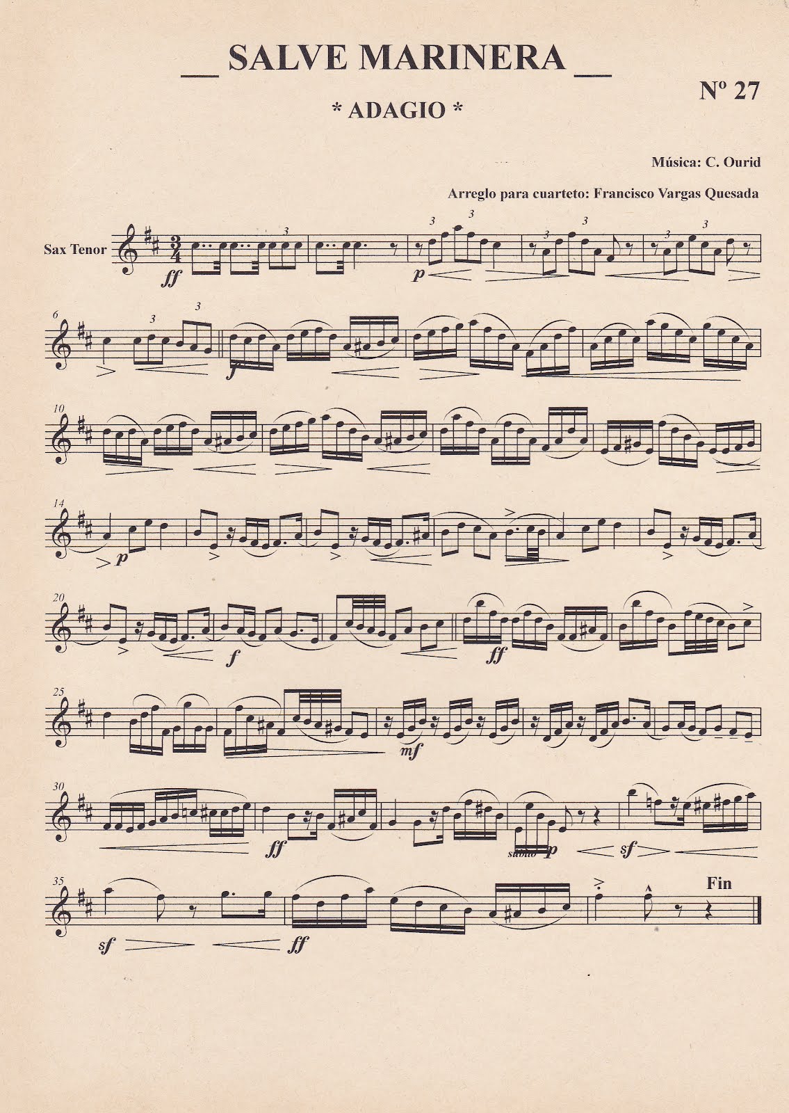 LETRA SALVE MARINERA letra salve marinera: