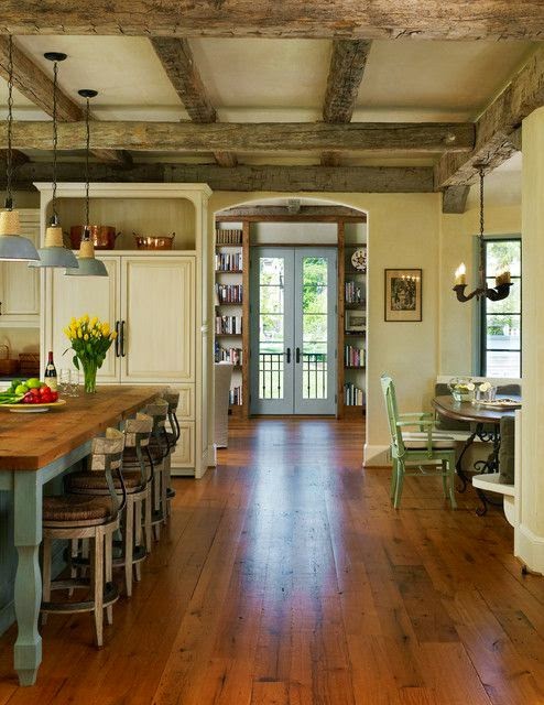 Open plan kitchen dining 