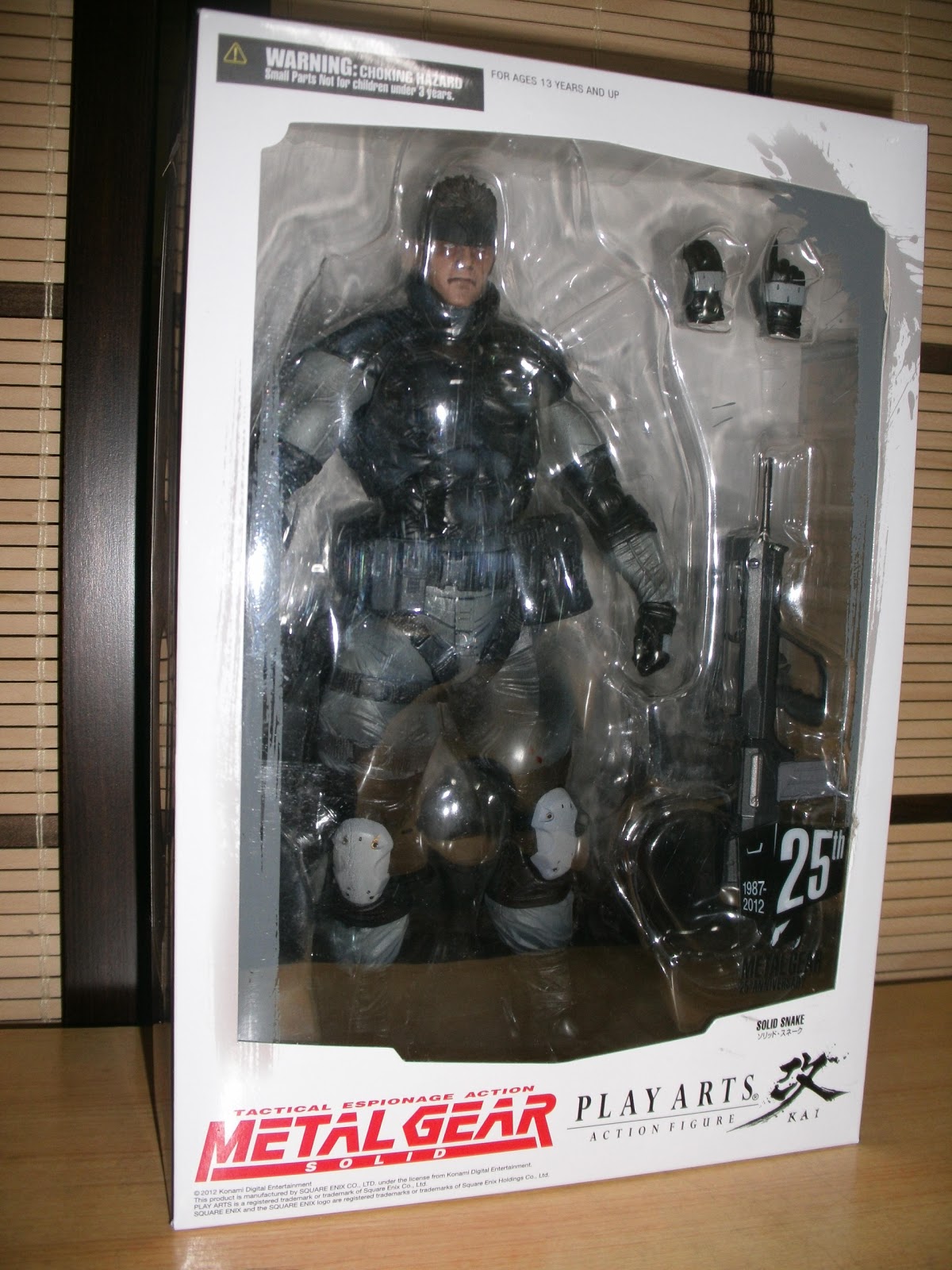 solid snake play arts