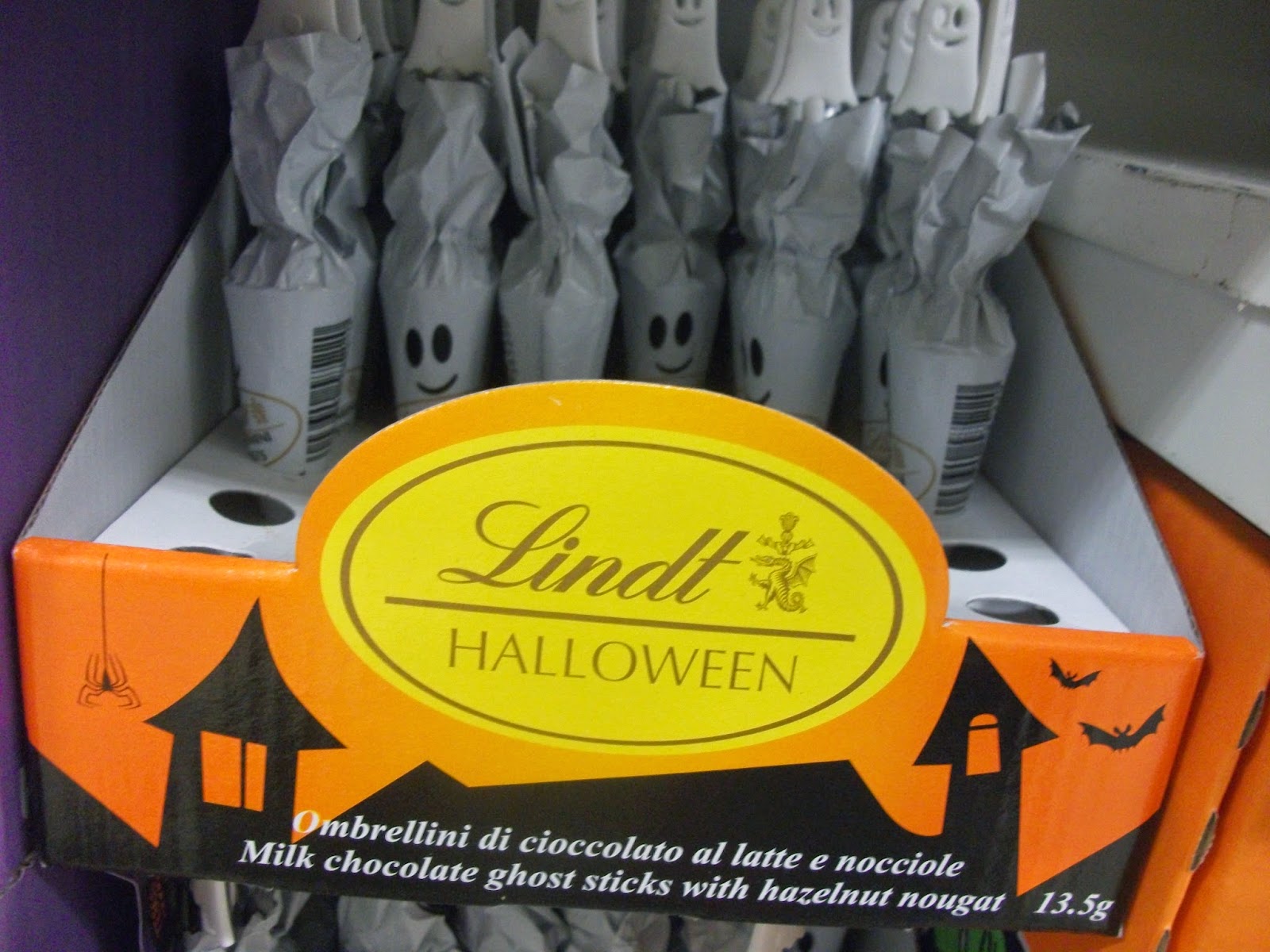 Halloween Stuff Tesco Slime Cookies, Chocolate Skulls, Krispy Kreme