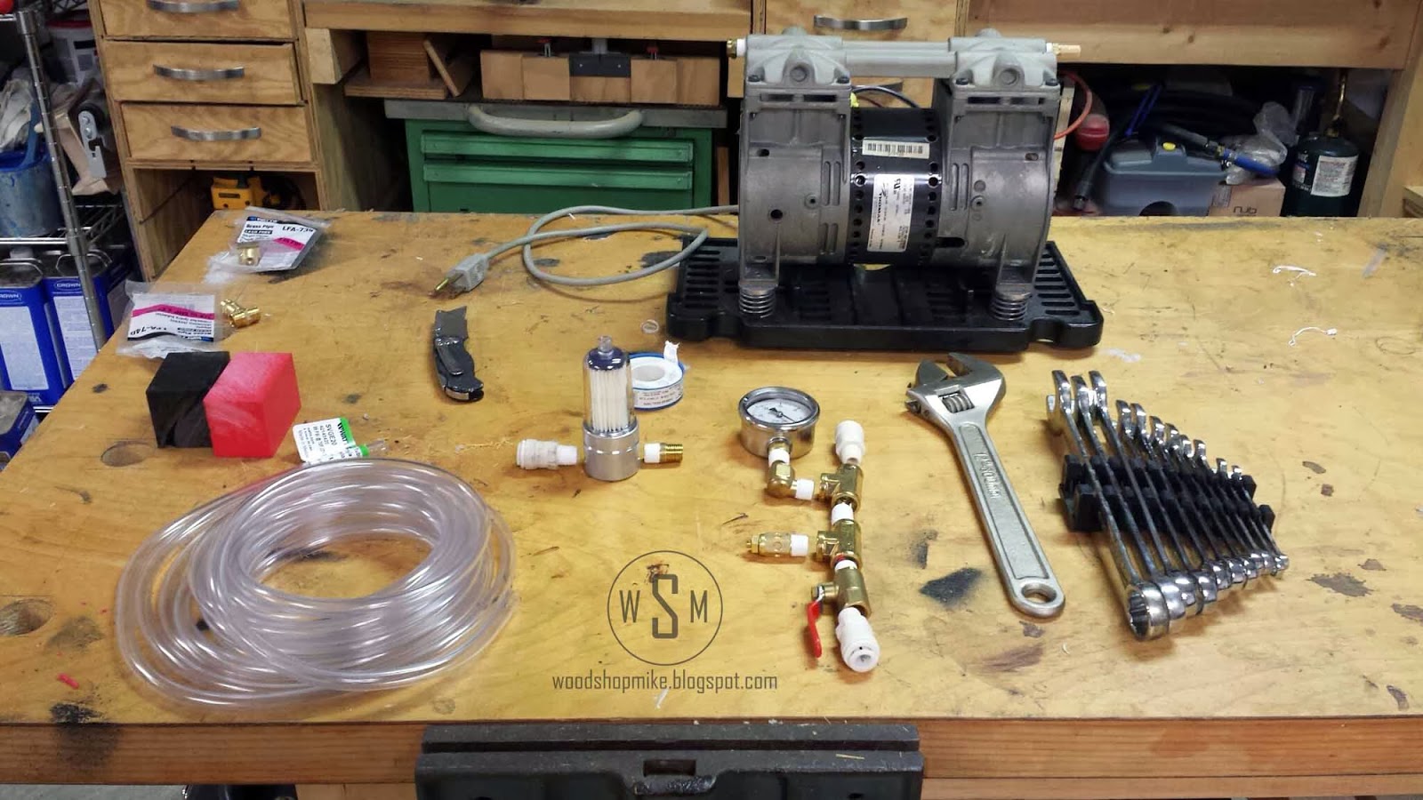 Vacuum Adapter for Your Lathe Wood Shop Mike