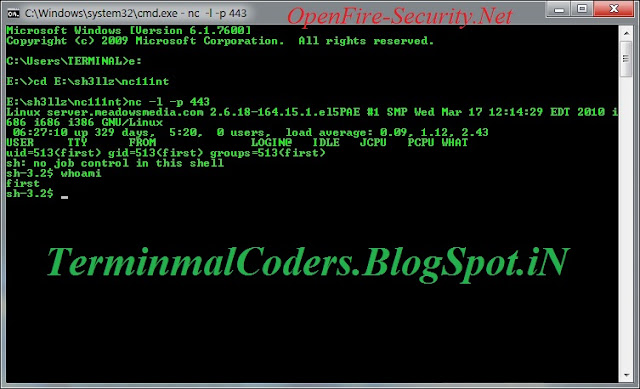 Dda Line Drawing Algorithm In Linux : Reverse connection using netcat