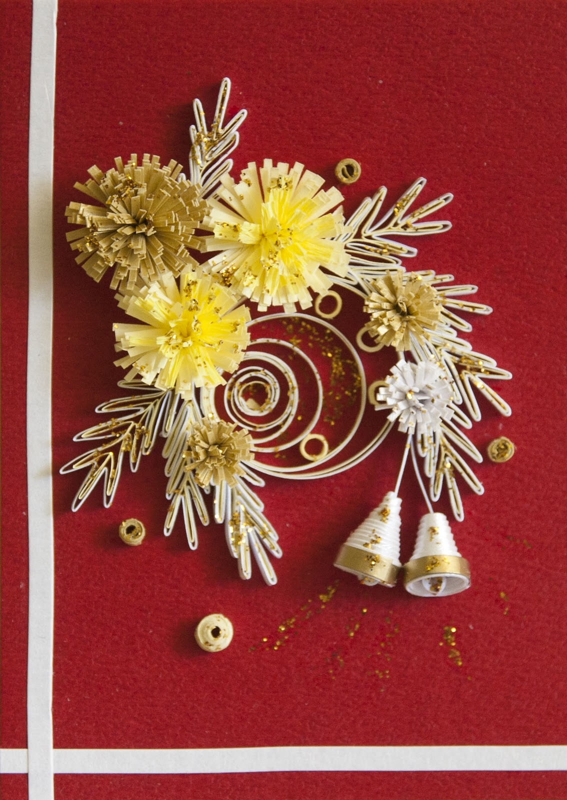 Neli Quilling Art: Quilling cards - Christmas