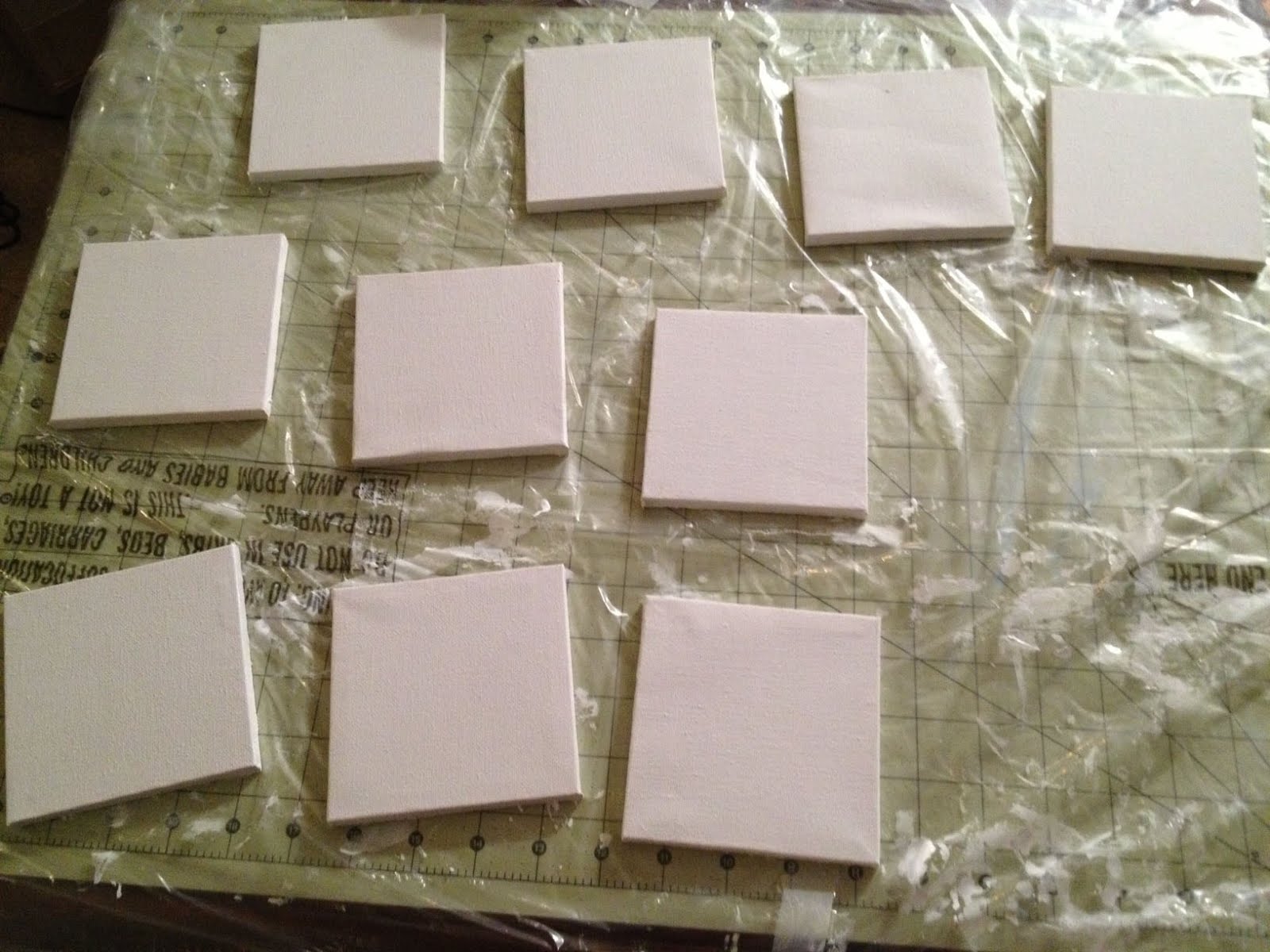 How to Prime Mini Canvases