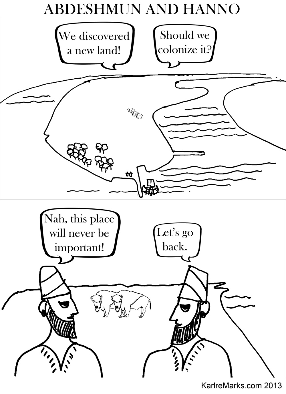 Karl reMarks The Phoenicians Discover America