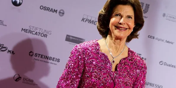 Queen Silvia of Sweden attends the German Sustainability Award 2015 (Deutscher Nachhaltigkeitspreis) at Maritim Hotel in Duesseldorf