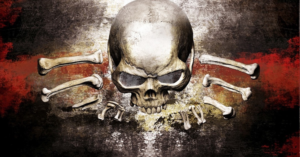 Free-Art-Tech: Skull Wallpaper