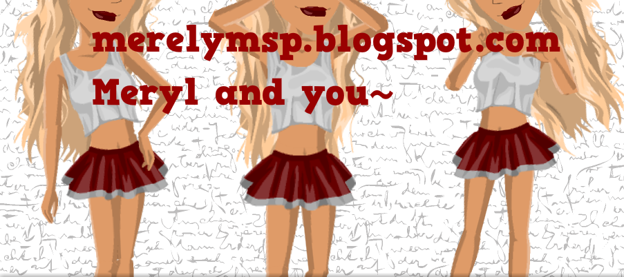 Meryl's bloggie!