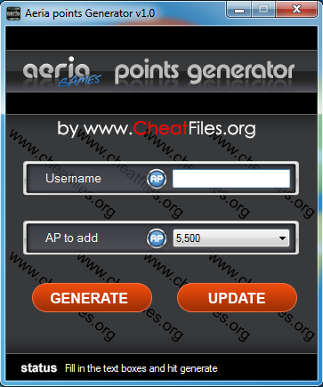 Cheat Filesorg
