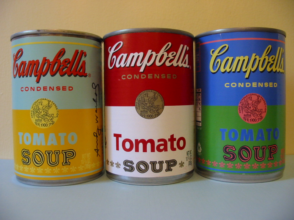 gold country girls Then And Now 93 Campbell's Tomato Soup