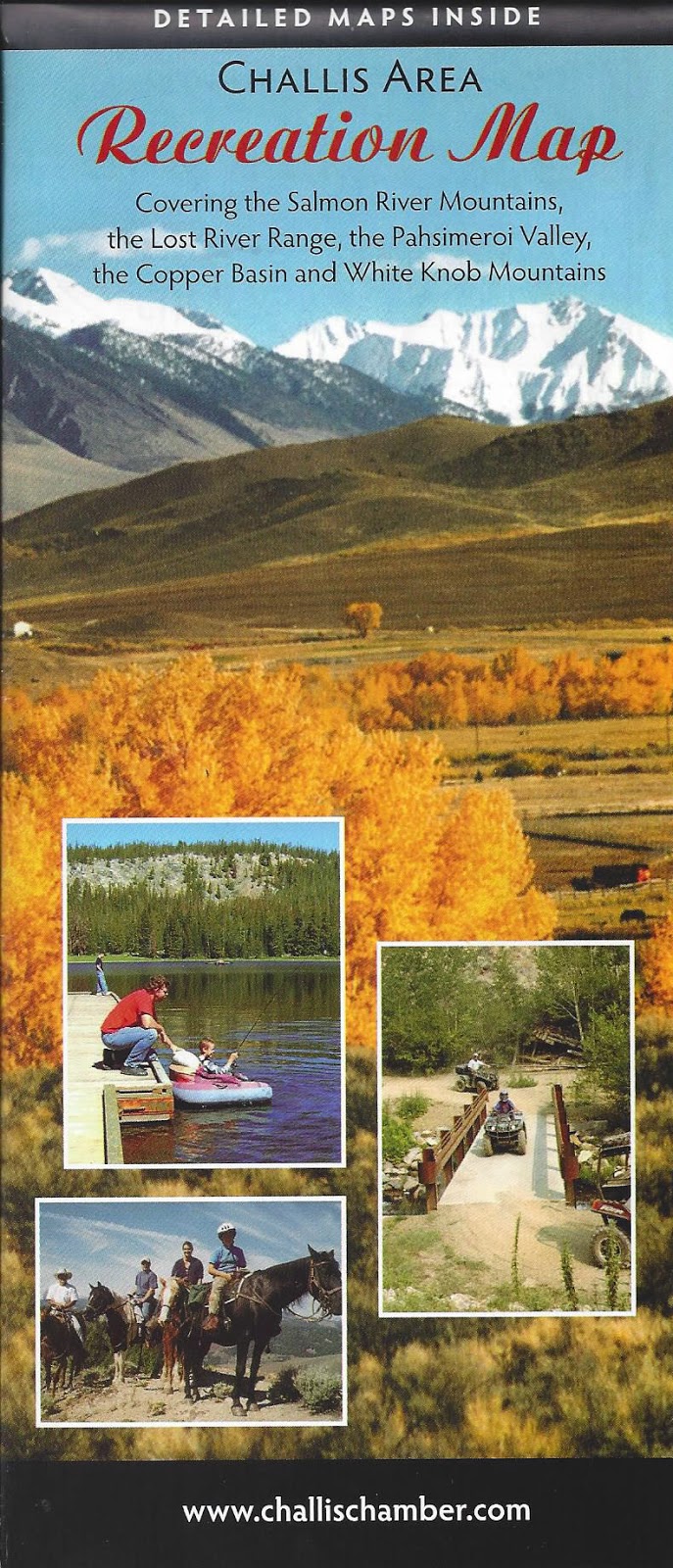 Stay on Trails New free Challisarea Recreation Map is available for