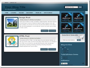 Tutorialicious Blogger Template