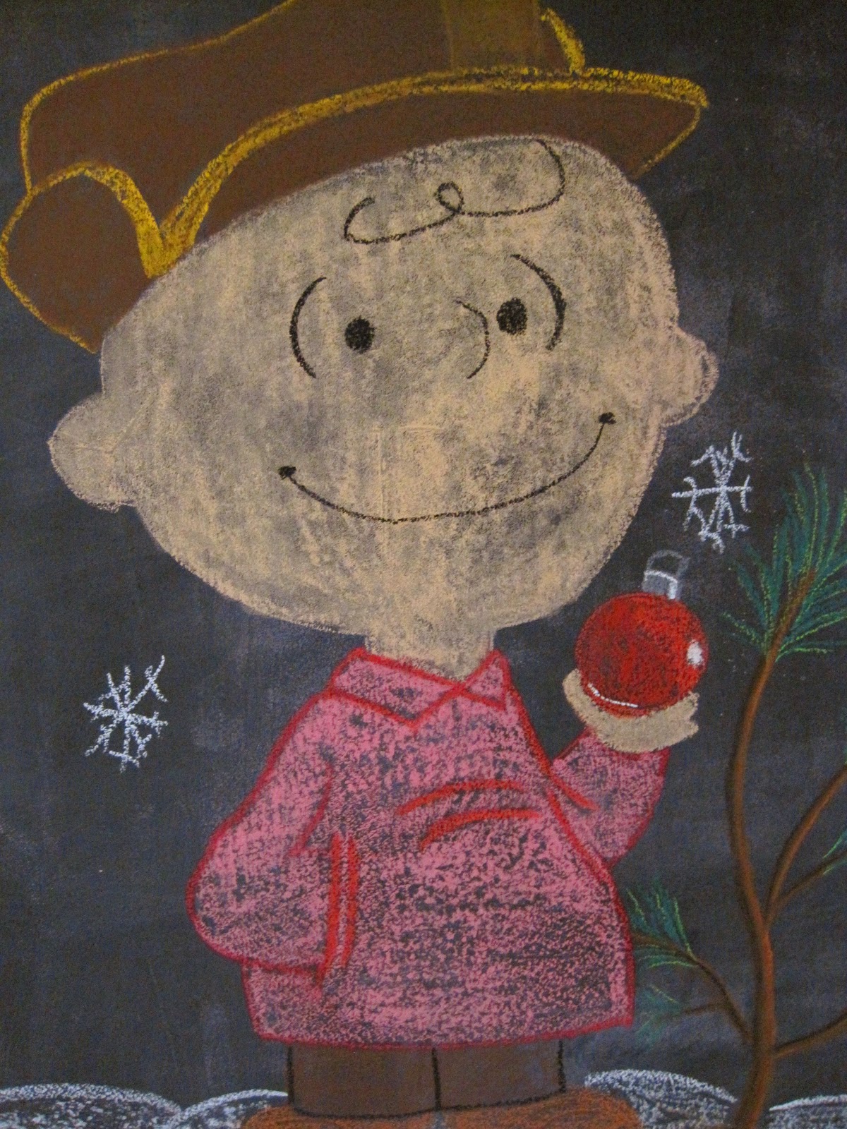 It's a Chalkboard Muralcle!: A Charlie Brown Christmas