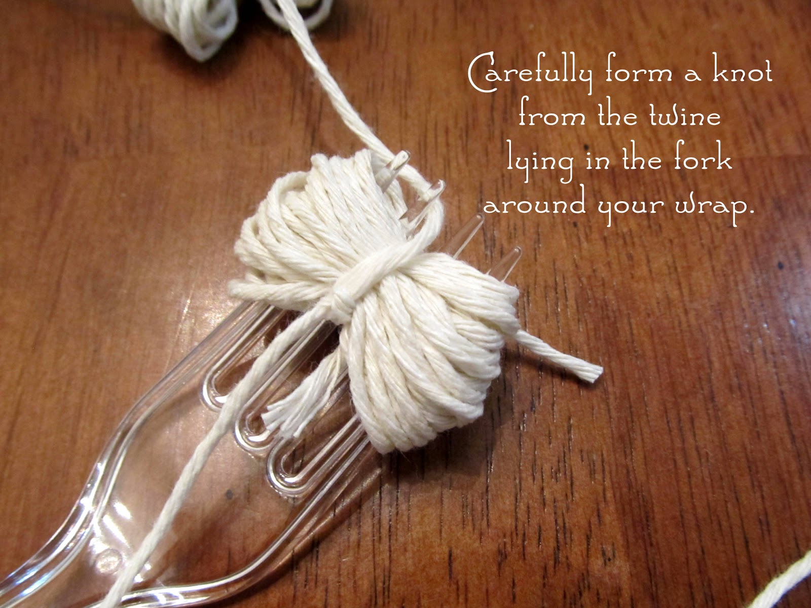 Pickup Some Creativity Twine Pom Pom Garland Tutorial