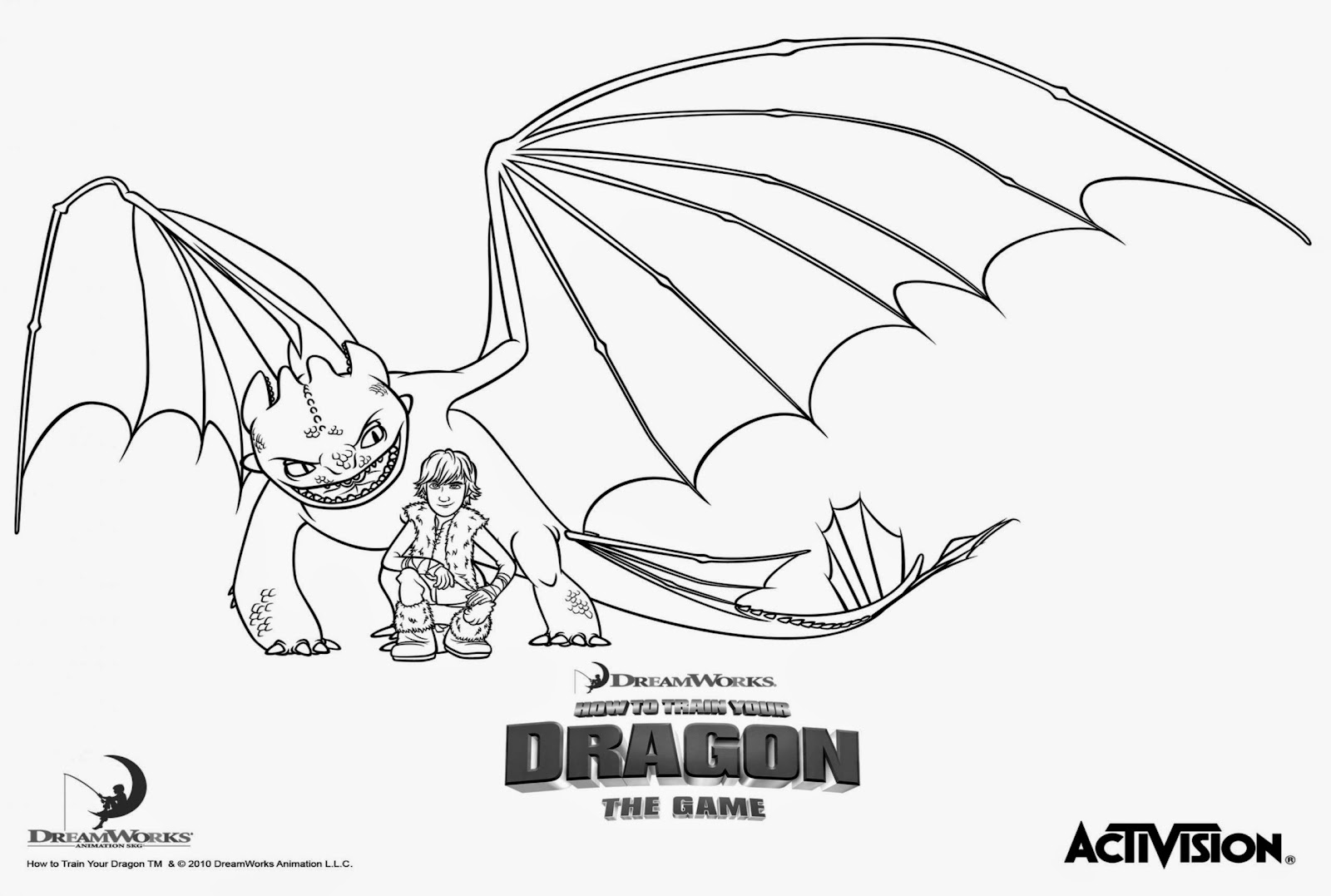 How To Train Your Dragon Coloring Sheets Free Coloring Sheet speed