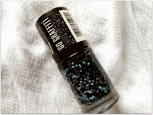 Maybelline Color Show Go Graffiti- Blue Beats: Review