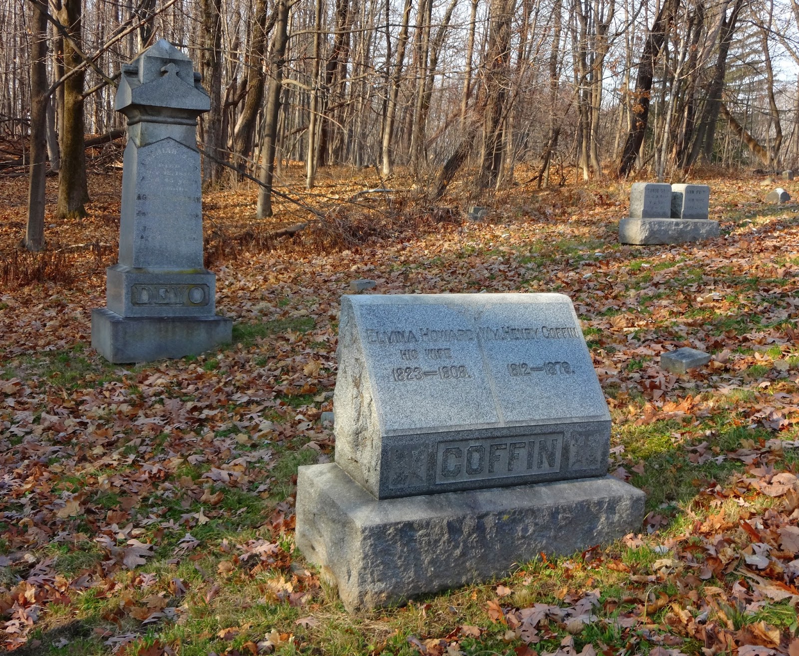 Albany Rural Cemetery Beyond The Graves The Western Corner