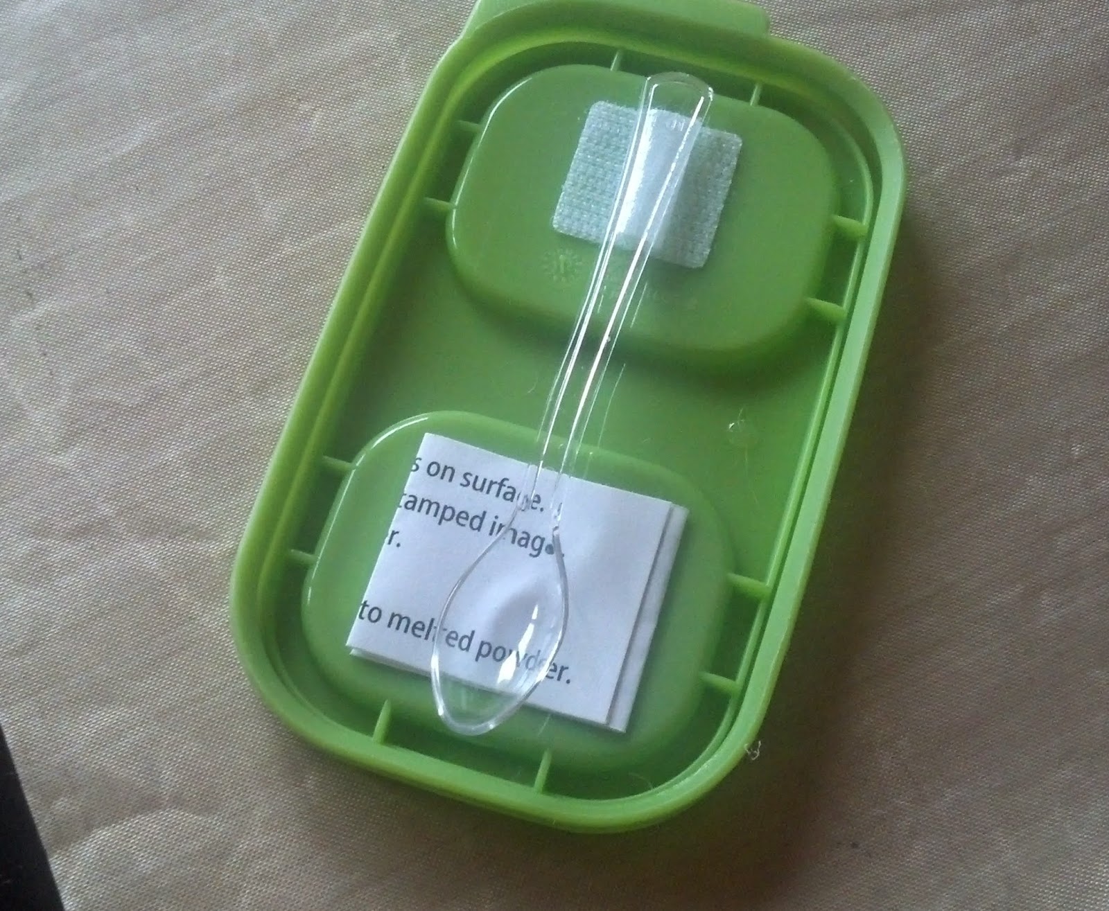 Memory Bound BLOG Tuesday Trick Embossing Powder Storage