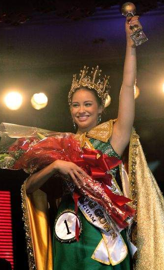 Miss World Guam 2012 winner Jeneva Bosko