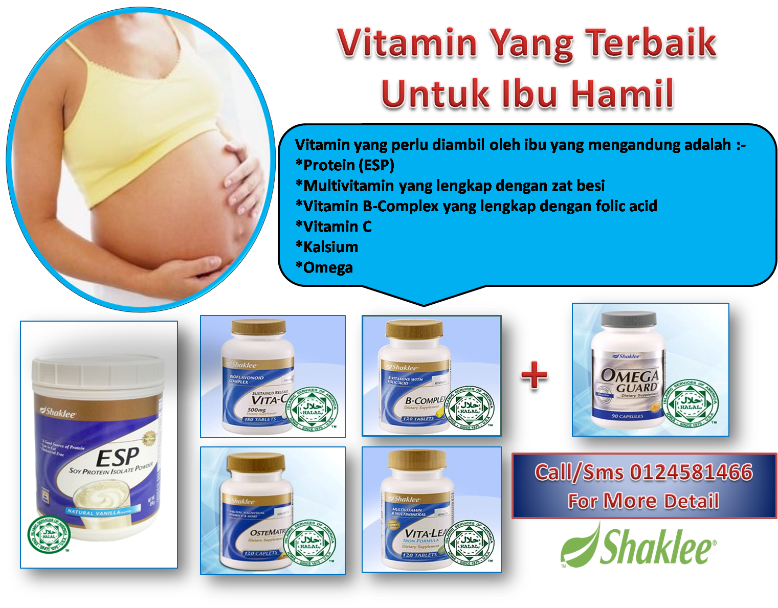 Comel Comel Baby House Perlis Shaklee Prenancy set