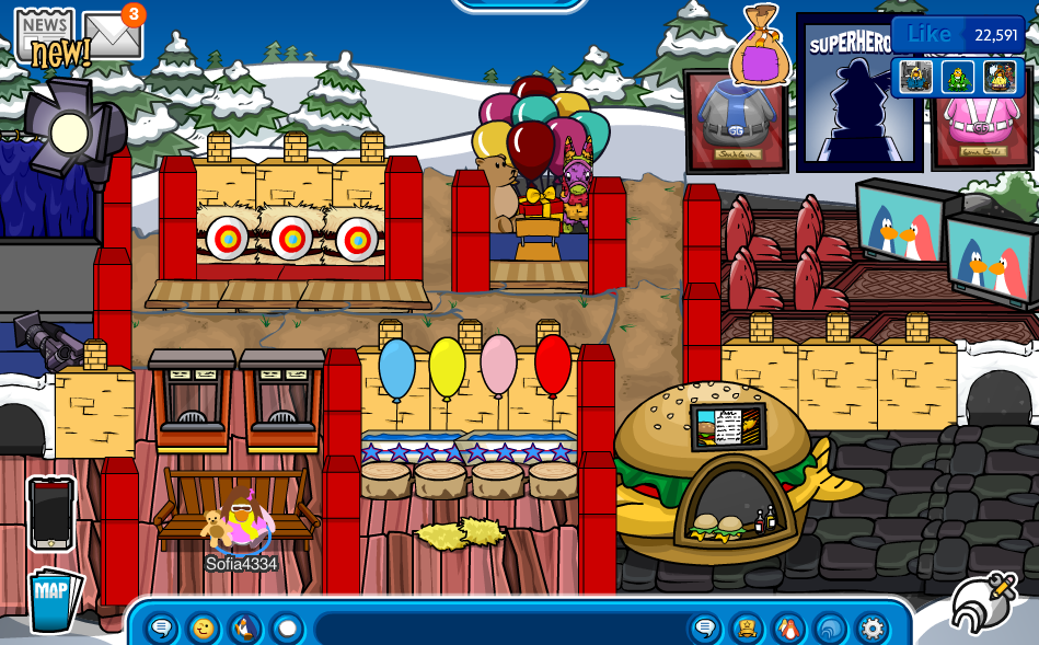 CLUB PENGUIN IGLOO IDEAS FAIR BY SOFIA4334