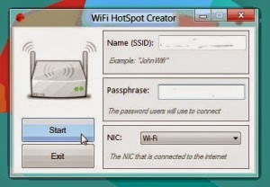 Software Wi-Fi Hotspot Creator Membuat WIFI Virtual Hotspot di PC 