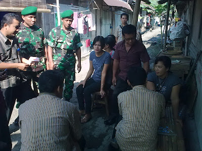 KORAMIL 01/SRAGEN DIM 0725/SRAGEN MELAKSANAKAN GIAT KOMSOS DENGAN KOMPONEN MASYARAKAT
