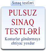 Pulsuz sınaq testləri