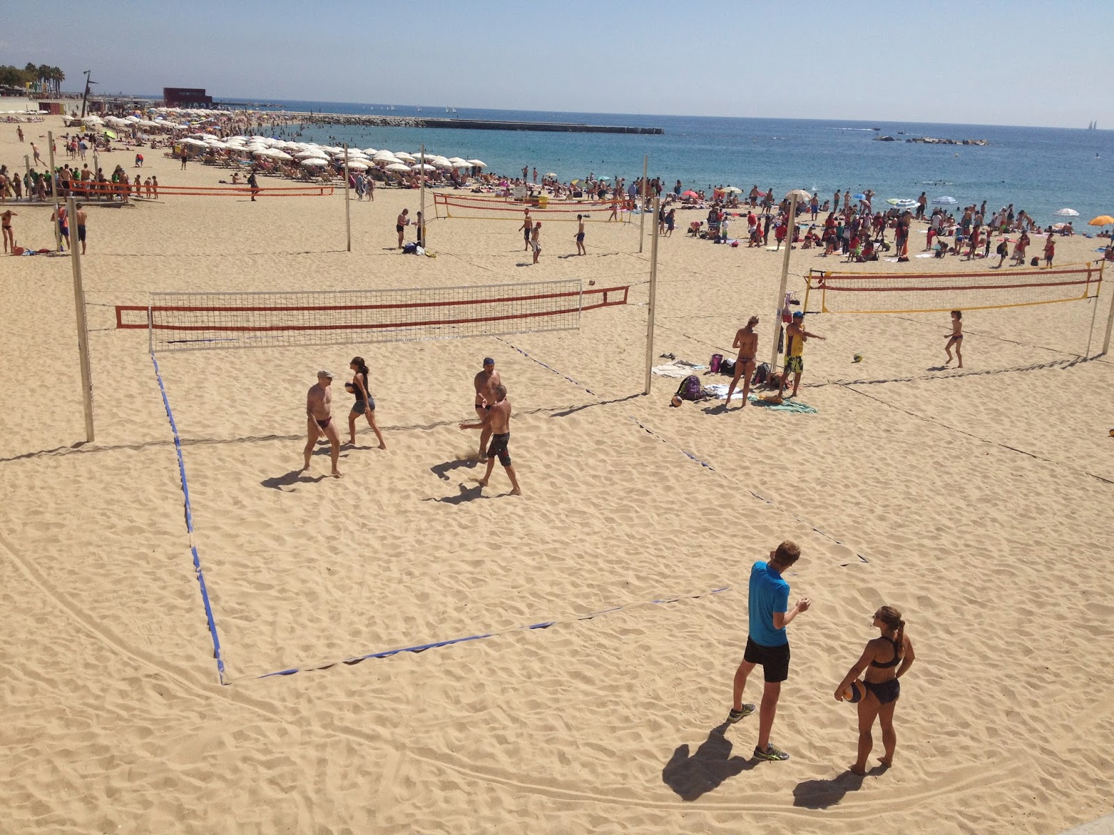 2014 LondonParisBarcelona Volleyball Tour