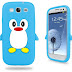 Penguine Silicon Soft Case Cover For All Samsung & Iphone Models for Rs. 73