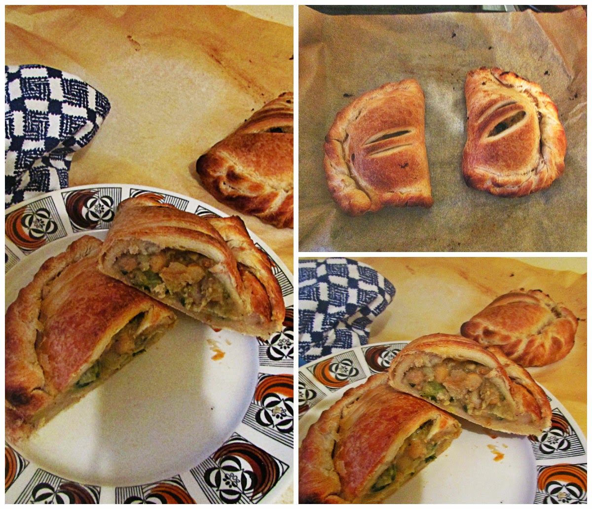 ♥ Deerly Beloved Bakery ♥ Chickpea, Kale and Cauliflower Curry Hand Pies Recipe