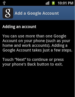Explain the connect Google account for Android phones