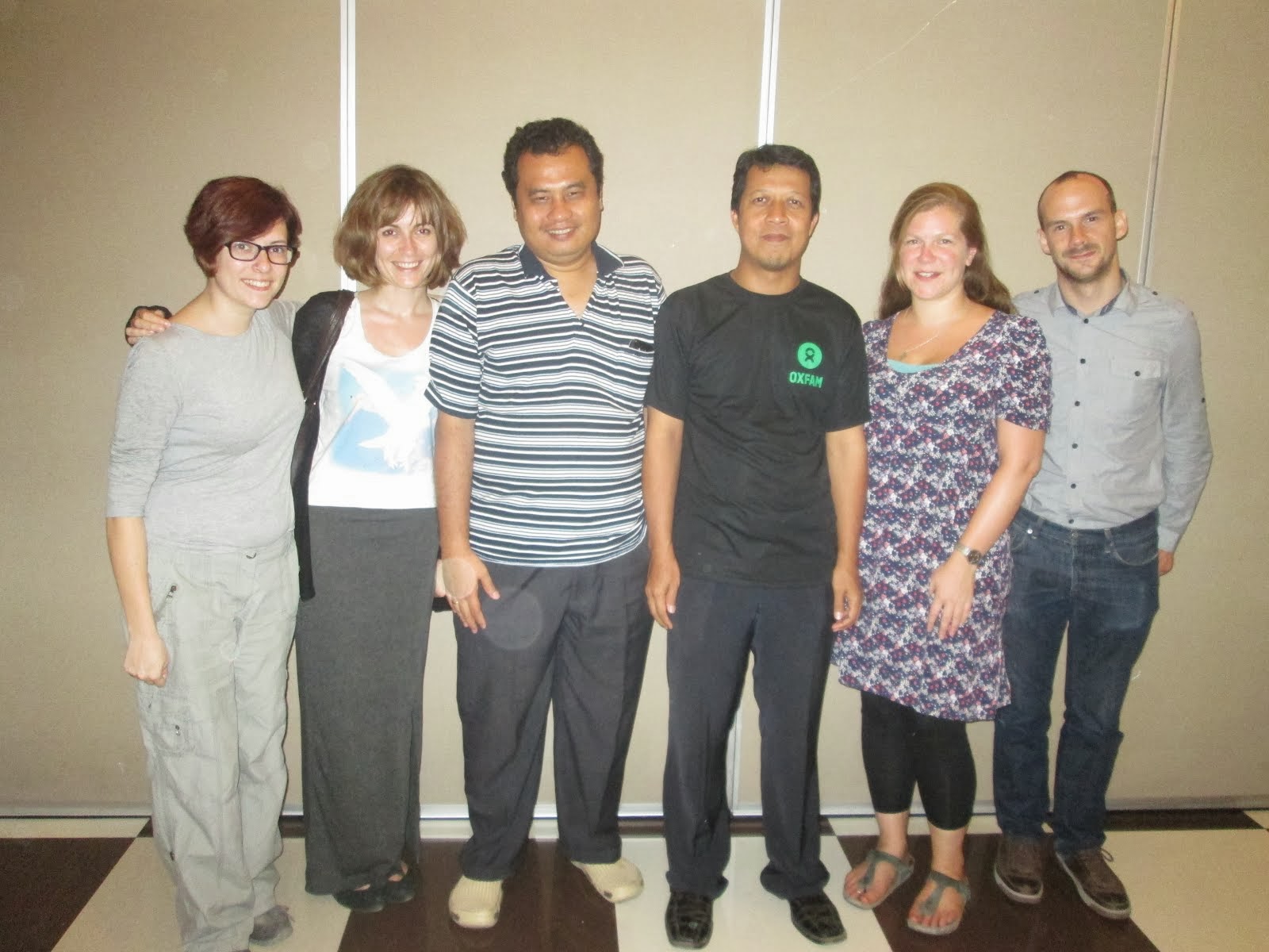 Oxfam RCL Team, Makassar, Indonesia