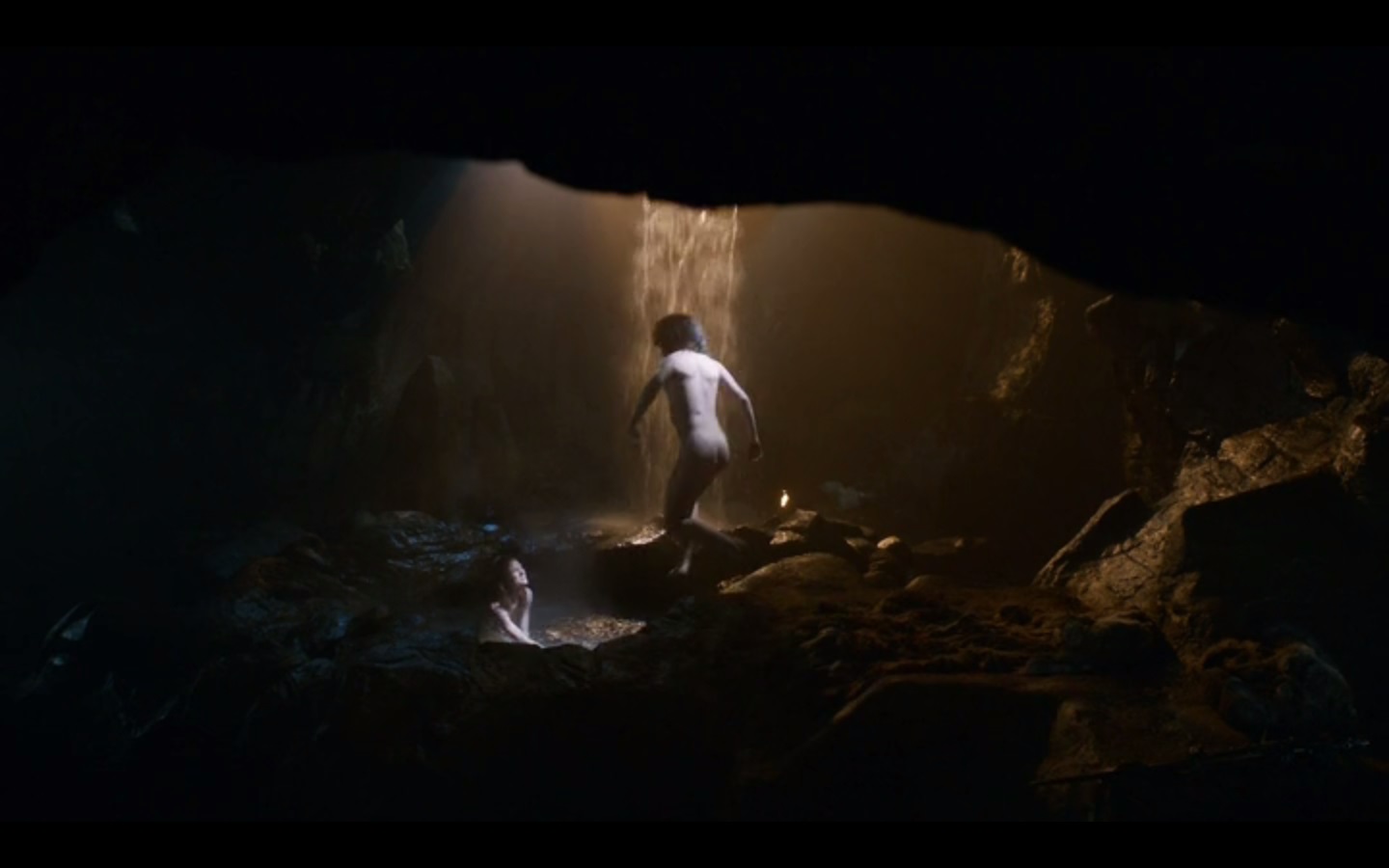 Горячая сцена Джона Сноу и Игритт в пещере s3e5