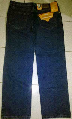 grosir celana jeans 505, warna Biru, hitam, blue black, size 29 s/d 38