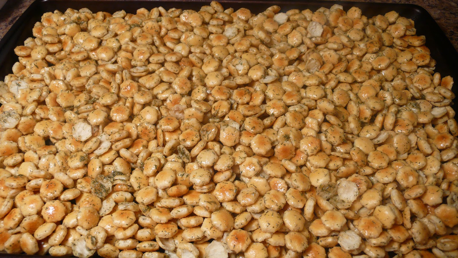 Joyously Domestic Dill Oyster Crackers