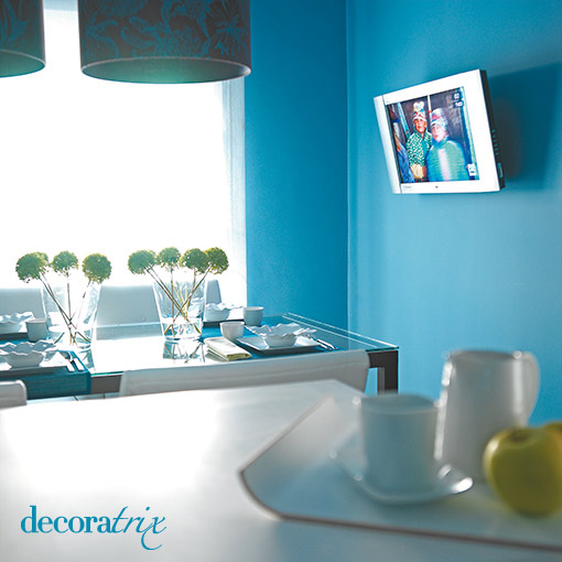 Decoracion Actual de moda: Paredes color Turquesa