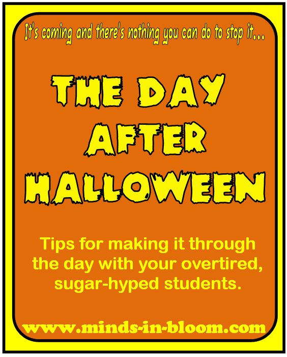 The Day AFTER Halloween Tips for Making it Through the Day Minds in
