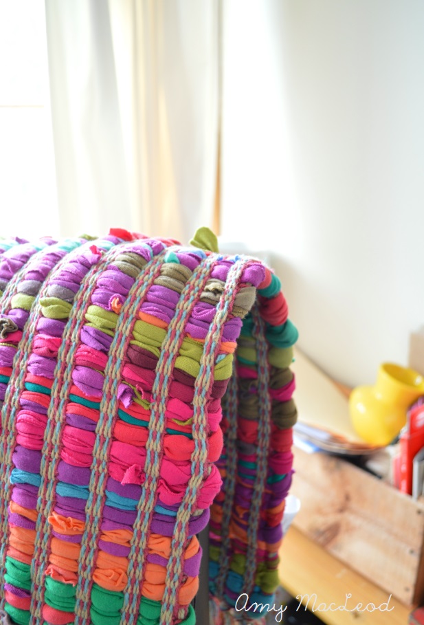colourful rag rug (Five Kinds of Happy blog)